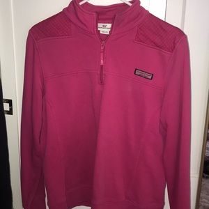 Pink Vineyard Vines Shep Shirt Pullover
